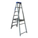 Indalex PROS7 2.1M  Industrial Aluminium 180KG Pro Series Single Sided Step Ladder, view 1, on white background