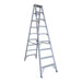 Indalex PROS9D 2.7M  Industrial Aluminium 180KG Pro Series Double Sided Step Ladder, view 1, on white background