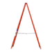 Indalex PROSF14D 4.3M  Industrial Fibreglass 150KG Pro Series Double Sided Step Ladder, view 3, on white background