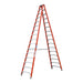 Indalex PROSF16D 4.9M  Industrial Fibreglass 150KG Pro Series Double Sided Step Ladder, view 2, on white background