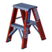 Indalex PROSF2D 0.6M  Industrial Fibreglass 180KG Pro Series Double Sided Step Ladder, view 2, on white background