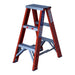 Indalex PROSF3D 0.9M  Industrial Fibreglass 180KG Pro Series Double Sided Step Ladder, view 1, on white background