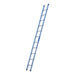 Indalex PROSG12 3.7M  Industrial Aluminium 180KG Pro Series Single Ladder, view 2, on white background