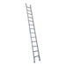 Indalex PROSG14 4.3M  Industrial Aluminium 180KG Pro Series Single Ladder, view 1, on white background