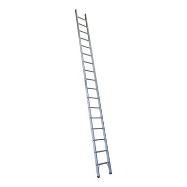 Indalex PROSG18 5.5M  Industrial Aluminium 180KG Pro Series Single Ladder, view 1, on white background