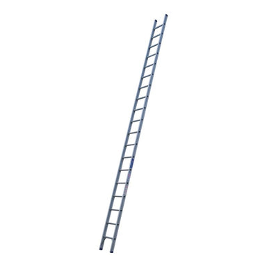 Indalex PROSG20 6.1M  Industrial Aluminium 180KG Pro Series Single Ladder, view 1, on white background