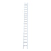 Indalex PROSG20 6.1M  Industrial Aluminium 180KG Pro Series Single Ladder, view 2, on white background