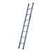 Indalex PROSG8 2.4M  Industrial Aluminium 180KG Pro Series Single Ladder, view 1, on white background