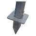 Indalex PROT12 3.7M  Industrial Aluminium 150KG Pro Series Orchard Ladder, prot spike, on white background