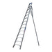 Indalex PROT14 4.3M  Industrial Aluminium 150KG Pro Series Orchard Ladder, view 5, on white background