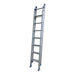 Indalex PROX14-SF 2.6M-4.1M  Industrial Aluminium 180KG Pro Series Extension Ladder - Swivel Feet, prox14sf, on white background