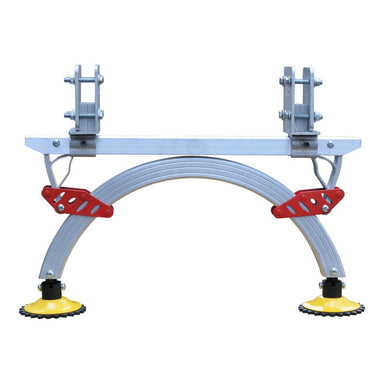 Indalex PROX14 2.6M-4.1M  Industrial Aluminium 180KG Pro Series Extension Ladder - Level Arc, la20, on white background