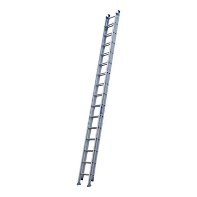 Indalex PROX30-SF 5.0M-9.0M  Industrial Aluminium 150KG Pro Series Extension Ladder - Swivel Feet, view 7, on white background
