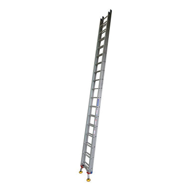 Indalex PROX33 5.6M-9.9M  Industrial Aluminium 130KG Pro Series Extension Ladder - Level Arc, view 2, on white background
