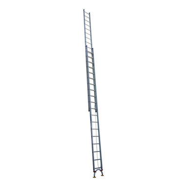Indalex PROX36 6.3M-10.8M  Industrial Aluminium 130KG Pro Series Extension Ladder - Level Arc, extended, on white background