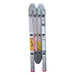 Indalex TRDMP13 1m - 3.95m Industrial Aluminium 120KG Tradesman Multipurpose Ladder folded on white background