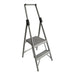 Indalex TRDP5/2 0.6M Industrial Aluminium 120KG Tradesman Slimline Platform Ladder on white background