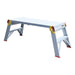 Indalex TRDWP45 0.45M x 1.1M Industrial Aluminium 150KG Tradesman Work Platform angled view on white background