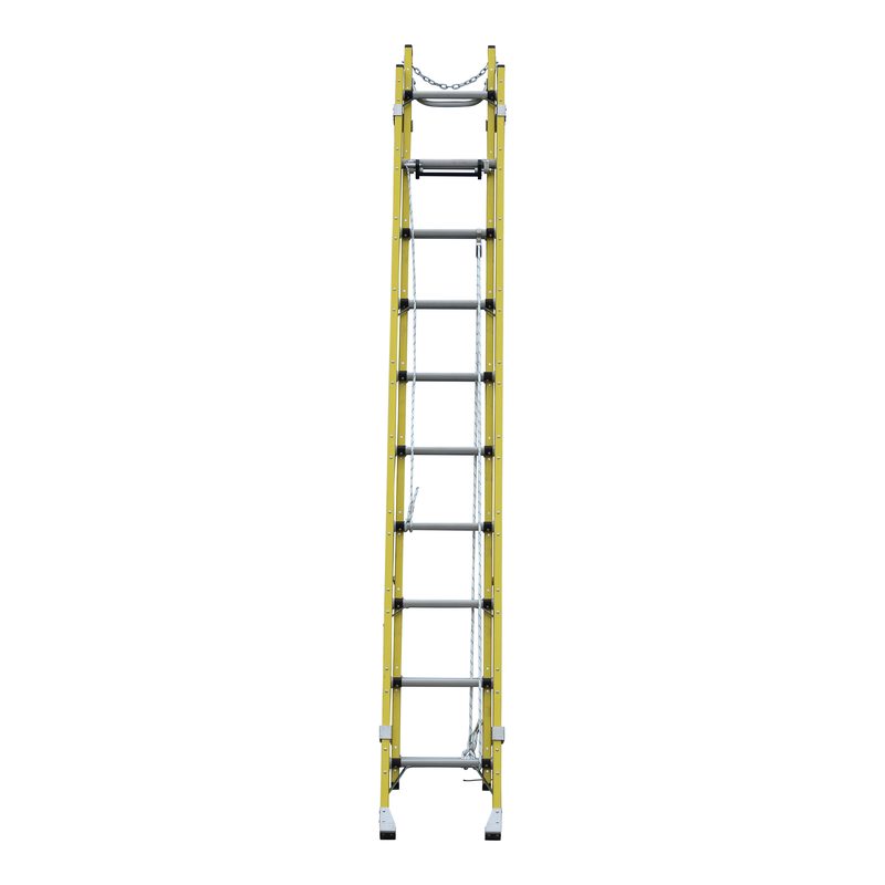 Indalex Pro Series UFX Fibreglass Extension Ladder 3.4-5.2m 17ft 150kg Industrial UFX17